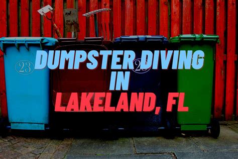 Best places to dumpster dive in florida - A police officer may be deployed to your area. In addition, trash diving in Ohio late at night attracts a considerably larger throng. Most dumpster divers like to go dumpster diving at night because they seek privacy. Dumpster diving in Ohio is best done early in the morning or late at night, in my opinion. Best places to go dumpster …